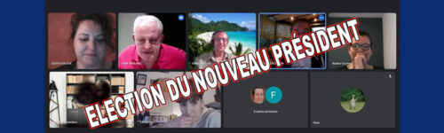 Élection d’un nouveau président
